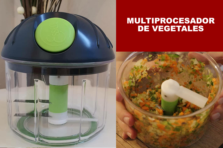 Multiprocesador de vegetales
