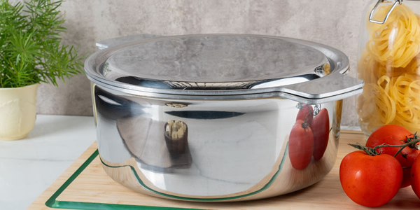 Cacerola 24cm Acero Inoxidable