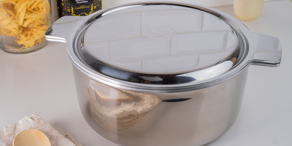 Cacerola 24cm Acero Inoxidable