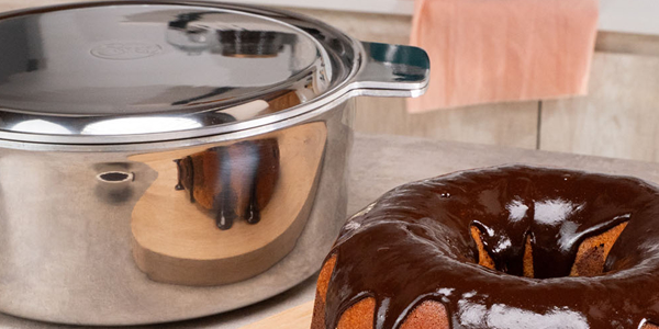 Cacerola 24cm Acero Inoxidable