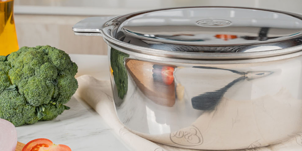 Cacerola 24cm Acero Inoxidable